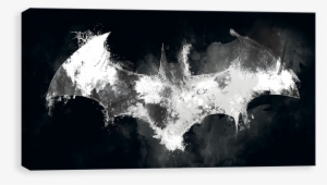 Batman Watercolor - Batman Canvases By Entertainart - Batman Watercolor