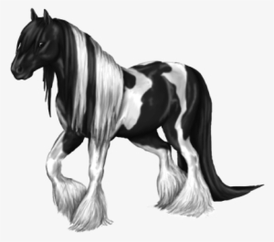 28 Collection Of Gypsy Vanner Horse Drawing - Gypsy Horse