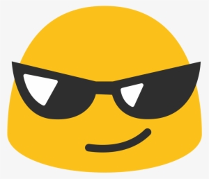 Download - Sunglasses Emoji Png