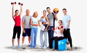 Fitness Family Png - Adults At The Gym