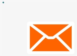 Orange Email Envelope Clip Art At Clker - Orange Email Icon Png