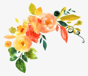 Watercolor Flower Png Free Download - Transparent Watercolour Flowers Png