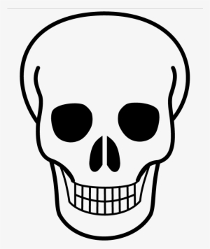 28 Collection Of Skull Halloween Drawing - Skull Clipart