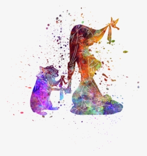 Bleed Area May Not Be Visible - Watercolor Painting