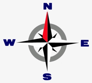 North Arrow Transparent Background - Transparent Compass Rose