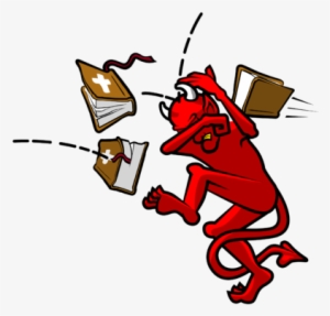 Bible Thumper - Satan Clipart
