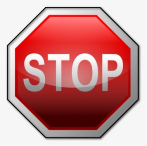 Shiny Stop Sign - Placa De Stop Png