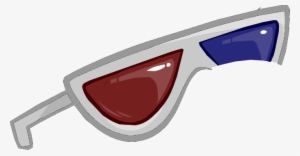 2013 3d Glasses - Club Penguin Pixel Glass