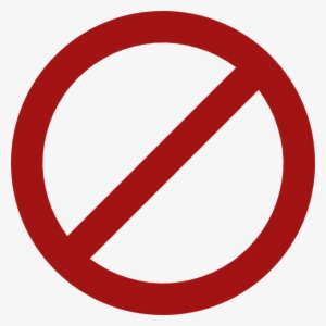 Vector Download Not Image - Prohibited Icon