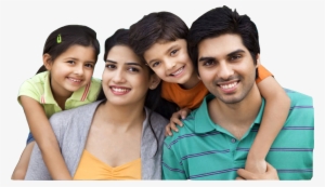 Healthy Banner - Happy Indian Family Images Png