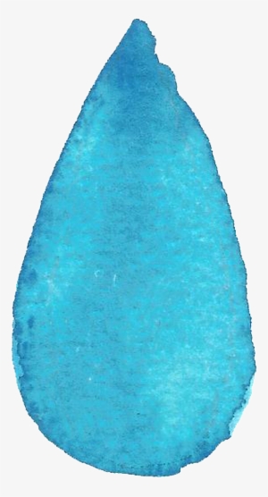 This Graphics Is Watercolor Blue Water Decorative About - Portable Network Graphics
