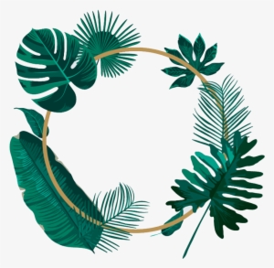 Reen Leaf Wreath Decoration Simple And Transparent Wreath Leaf Watercolor Transparent Png Image With Transparent Background Toppng