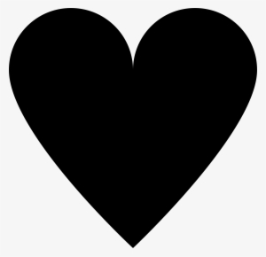 Black Heart Png Clipart Image Free Clipart Black And - Coração Silhueta ...