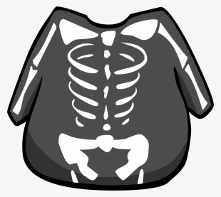 Skeleton - Png - Ropa De Club Penguin Png