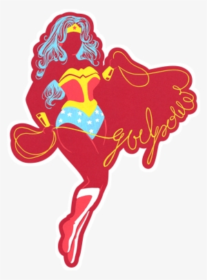 Wonder Woman Art Superman Drawing - Mulher Maravilha Red