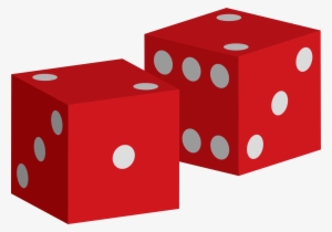 Transparent Download Two Red Big Image Png - Red Dice Clipart