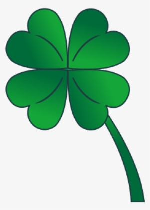 Small Lucky Clover Clipart Jpg Free Stock - 4 Leaf Clover Transparent Background