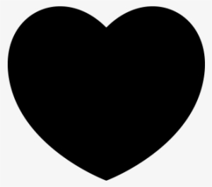 Black Heart Png Photo - Pillow