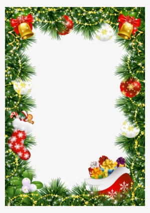 Christmas Png Element Border Png - Christmas Frame - 1024x1448 PNG ...