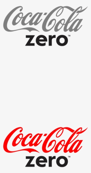 Coke Zero - Scritta Coca Cola Light