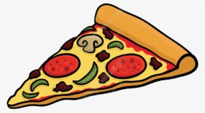 Graphic Royalty Free Download Collection Big High Quality - Slice Of Pizza Cartoon