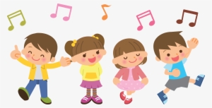 Kid Cartoon Png - Children Singing Png