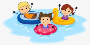 Family Clipart Swim - Kids Swimming Clipart