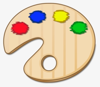 Palette Watercolor Painting Paintbrush - Painting Clipart Transparent Background