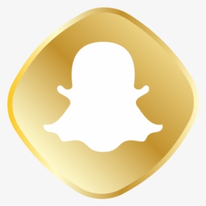 Golden Snapchat Icon, Royal, Golden, Icon Set Png And - Icon