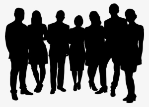 Png File Size - Group Of Silhouettes Transparent - 1024x742 PNG ...