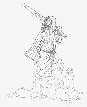 I Loved The - Line Art