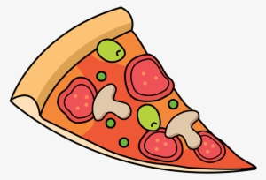 Pepperoni Pizza Slice Clipart - Pizza Clip Art Png