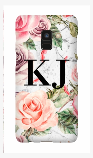 Personalised Watercolor Floral Initials Samsung Galaxy - Gypsi's Rhinestone Hair Comb
