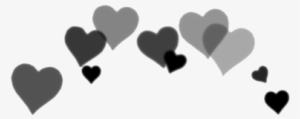 Png, Tumblr, And Black Image - Black Heart Crown Png