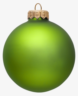 Green Christmas Ball Png