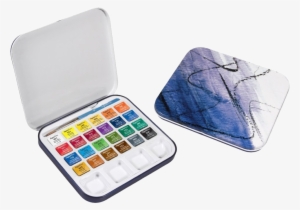 View Larger Image - Daler Rowney Aquafine Travel Watercolour Paint Set