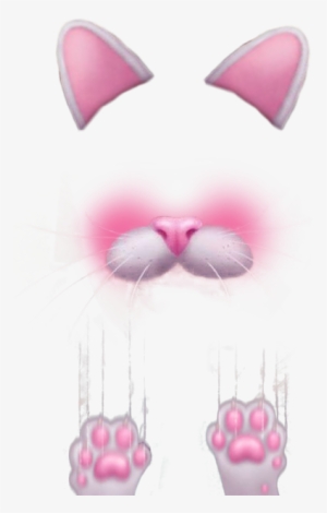 Free Icons Png - Cat Face Snapchat Png
