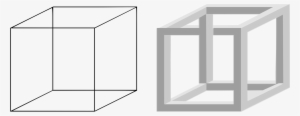 This Free Icons Png Design Of Necker Cube And Impossible