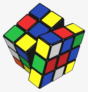 Cube Png Pic - Rubik's Cube Transparent Background