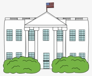 Image Black And White Library Clip Art Image - White House Clip Art
