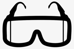 Safety Glasses Vector - Transparent Safety Goggles Clipart