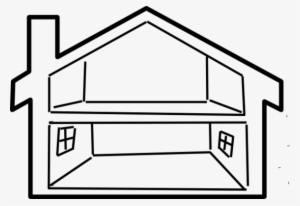 28 Collection Of House Clipart Png Black And White - House And ...