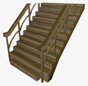 Teak Staircase Runescape Wiki - Staircase Transparent