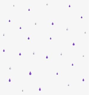 Rain Drops Watercolor Purple Purplerain Prince - Circle