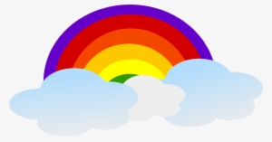 Drawn Rainbow Cloud Png - Animated Pictures Of Rainbows