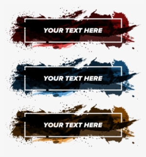 Abstract Watercolor Splash With Text, Abstract, Watercolor, - Watercolor Painting