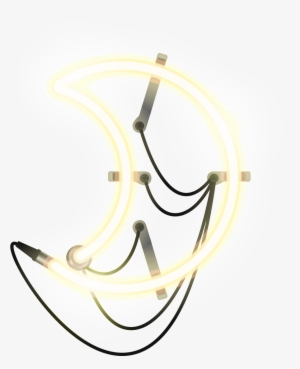 White Moon Watercolor Hand-painted Transparent - Watercolor Painting