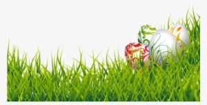 Easter Eggs And Grass Png Clipart Picture - Easter Eggs In Grass Png