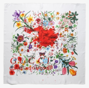 Gucci X Comme Des Garcons Scarves Large - Gucci X Cdg Scarf