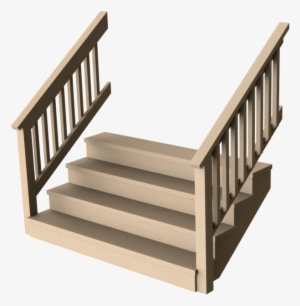 The Stairs Are Fully Configurable To Any Size You May - Porch Stairs Png